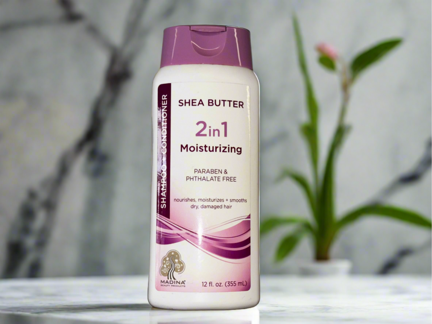 Shea Butter 2 in 1 Moisturizing Shampoo+Conditioner