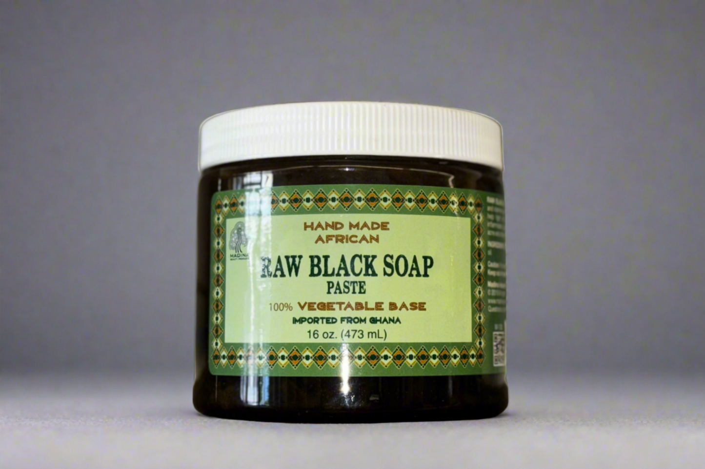 Raw Black Soap Paste